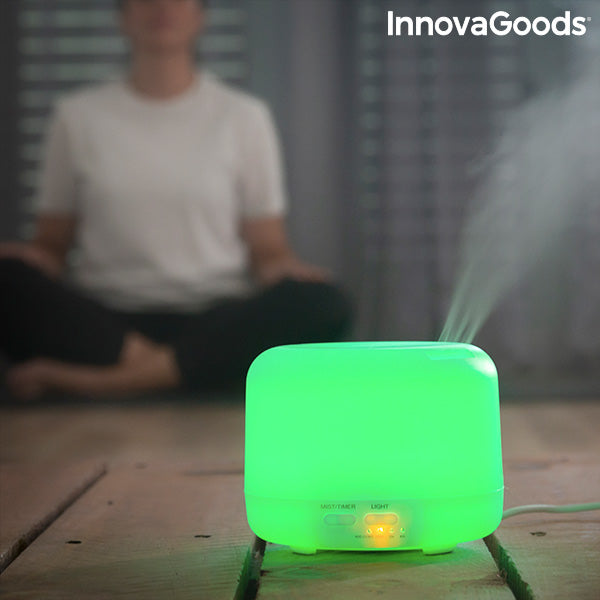 Humidificateur diffuseur d'arômes avec LED multicolore Stelloured InnovaGoods