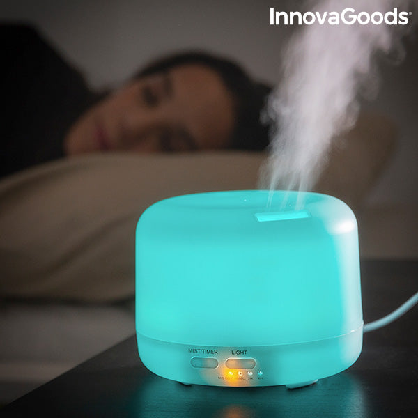 Humidificateur diffuseur d'arômes avec LED multicolore Stelloured InnovaGoods