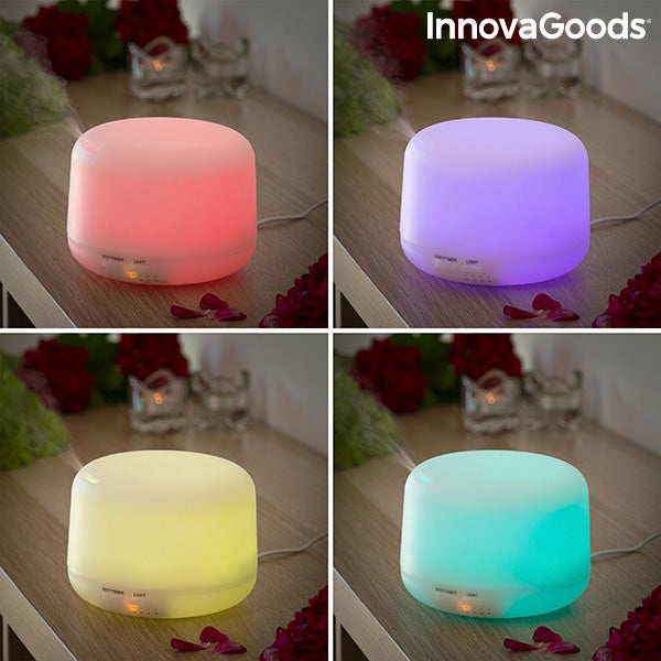 Humidificateur diffuseur d'arômes avec LED multicolore Stelloured InnovaGoods