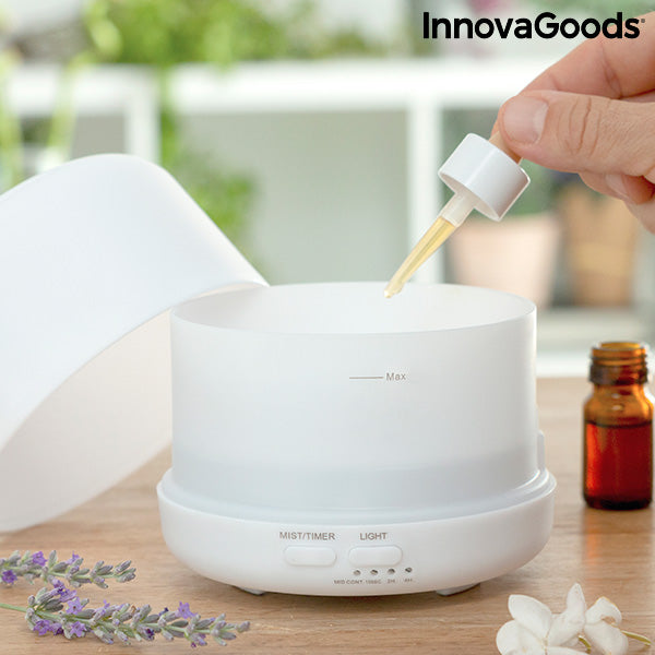 Humidificateur diffuseur d'arômes avec LED multicolore Stelloured InnovaGoods