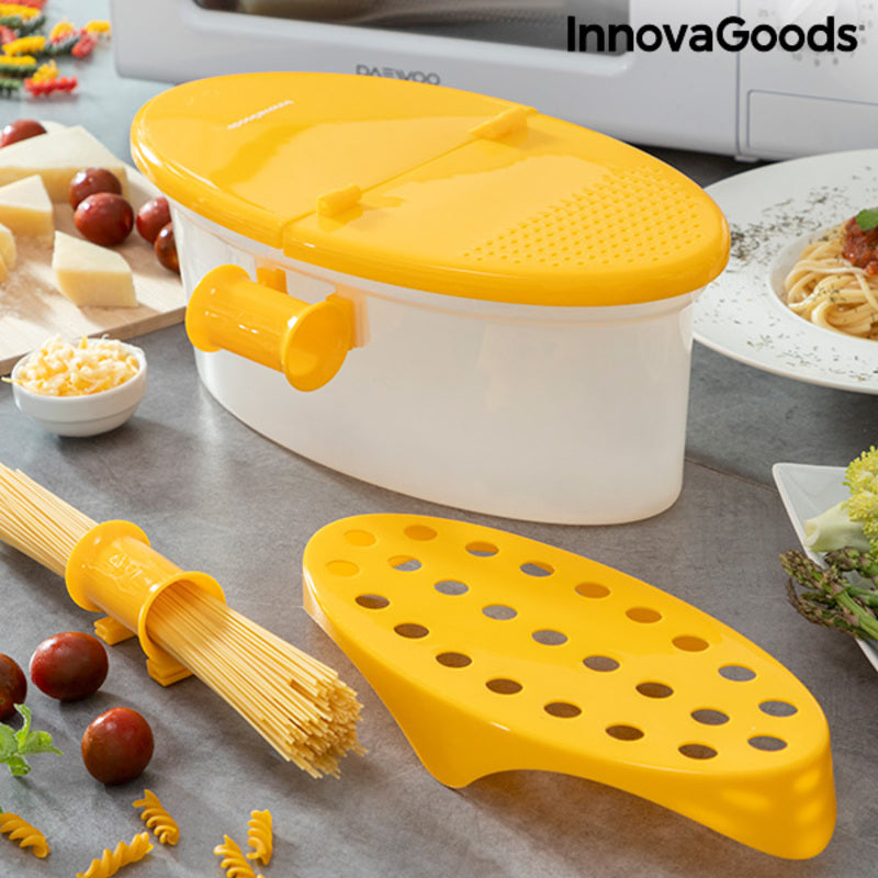4-in-1 Microwave Pasta Cooker with Accessories and Recipes Pastrainest