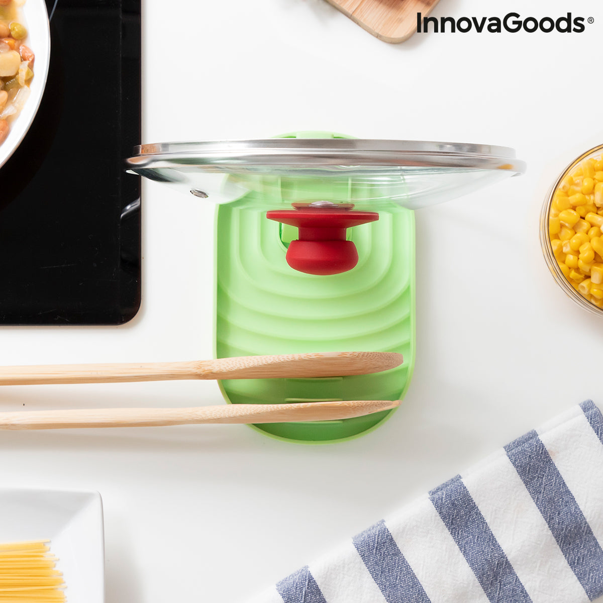 Soporte para utensilios de cocina Rackula InnovaGoods