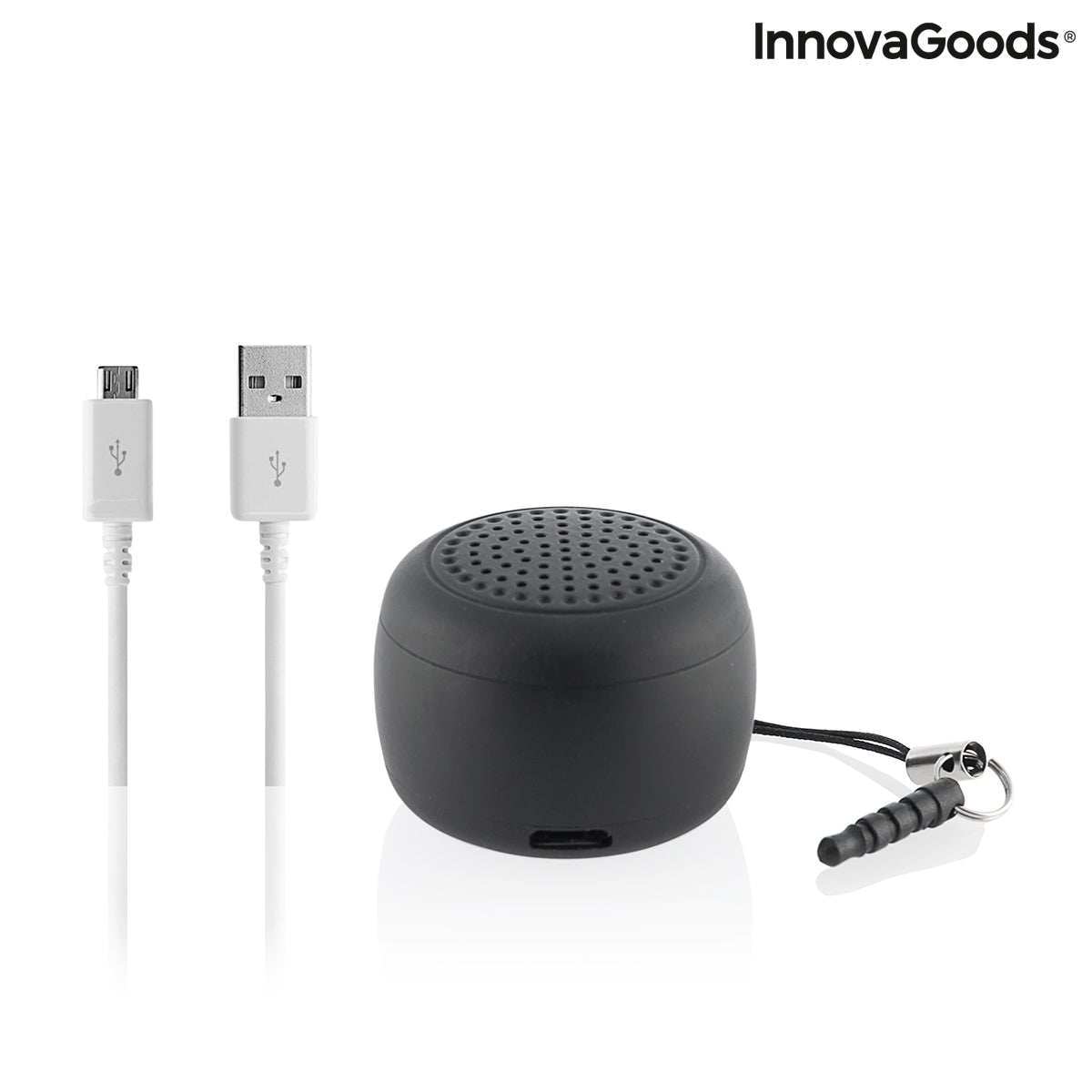 Minialtavoz inalámbrico portátil recargable Miund InnovaGoods