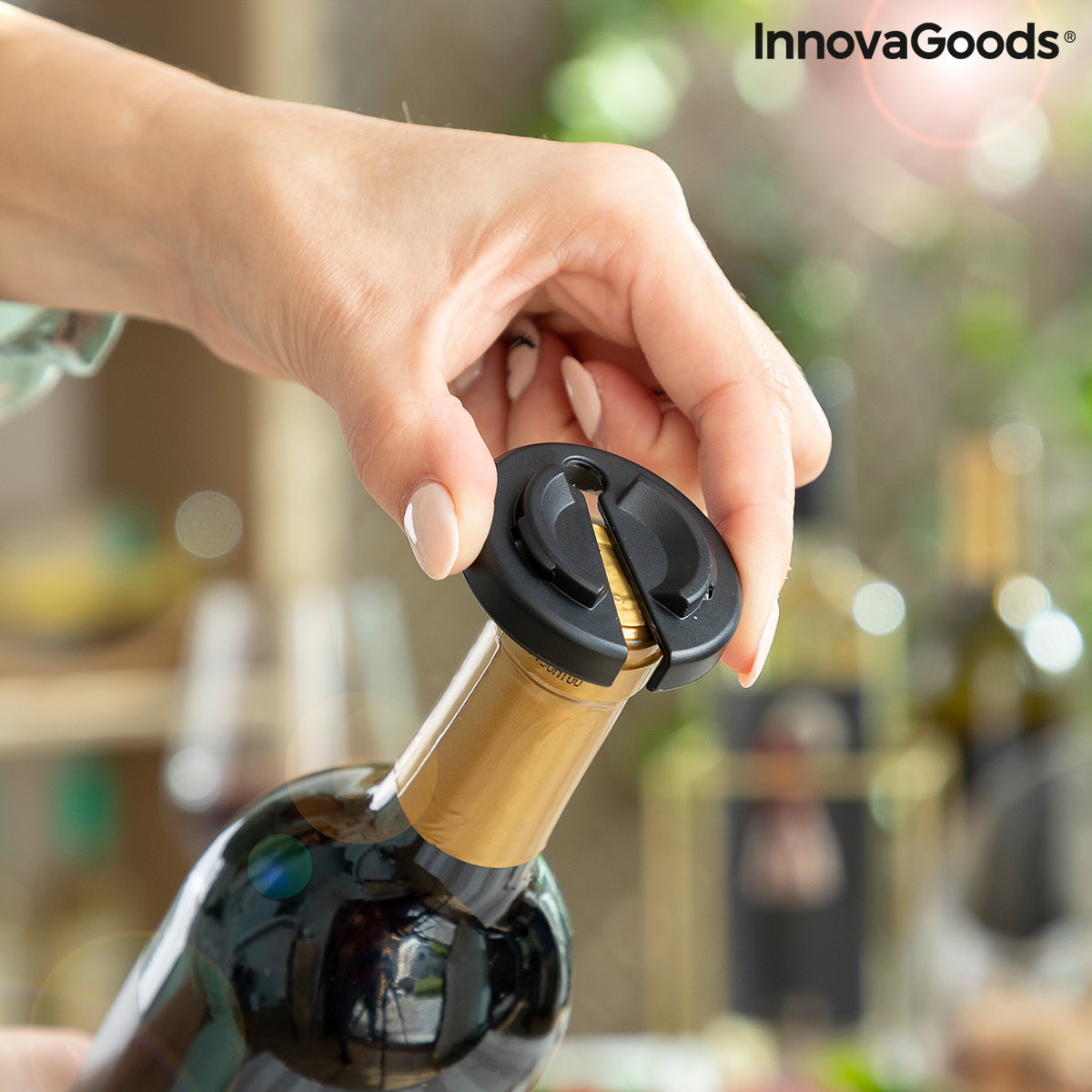 Electric Corkscrew with Accessories for Wine Corking InnovaGoods