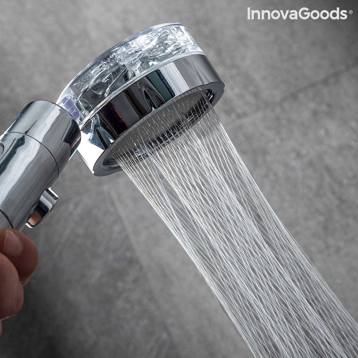 Eco-shower with Pressure Propeller and Purifying Filter Heliwer
