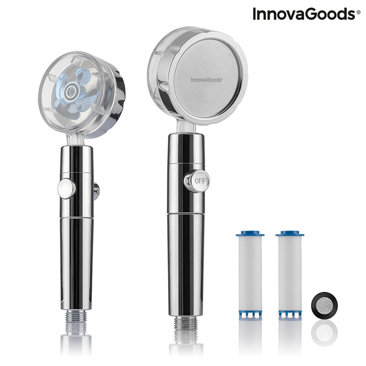Eco-shower with Pressure Propeller and Purifying Filter Heliwer