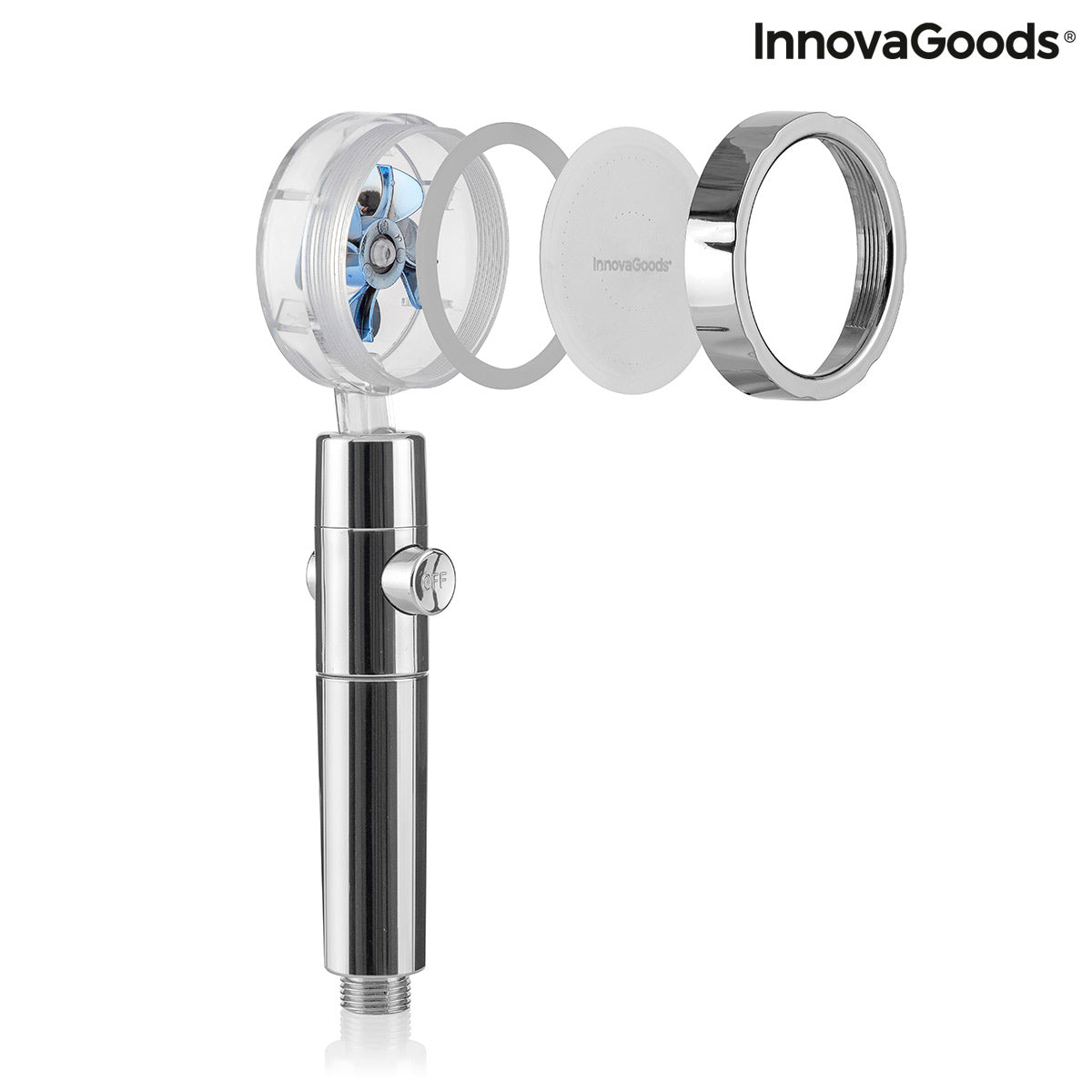 Eco-shower with Pressure Propeller and Purifying Filter Heliwer