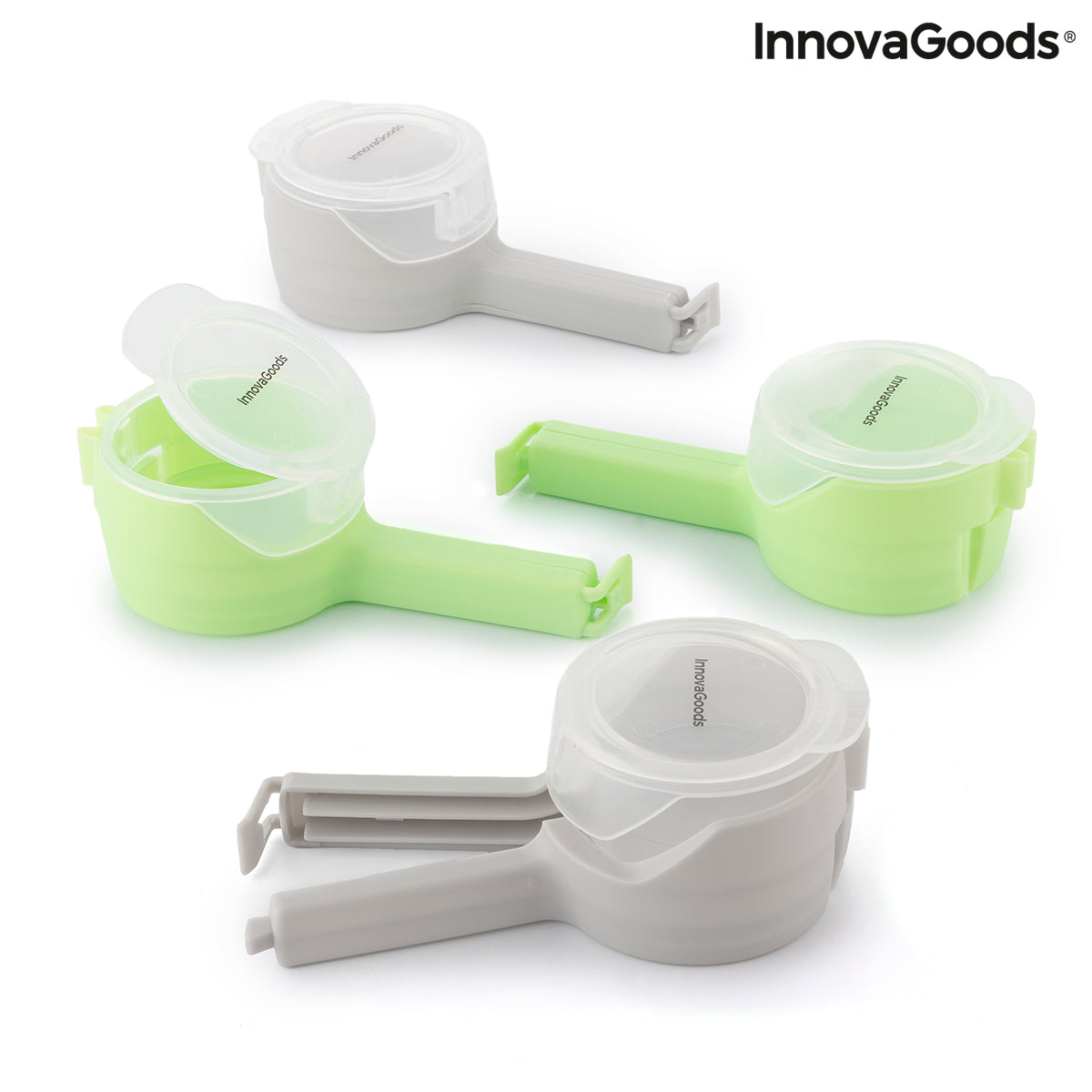 Sealing Clips with Dispensing Nozzle for Bags Distwis InnovaGoods 4