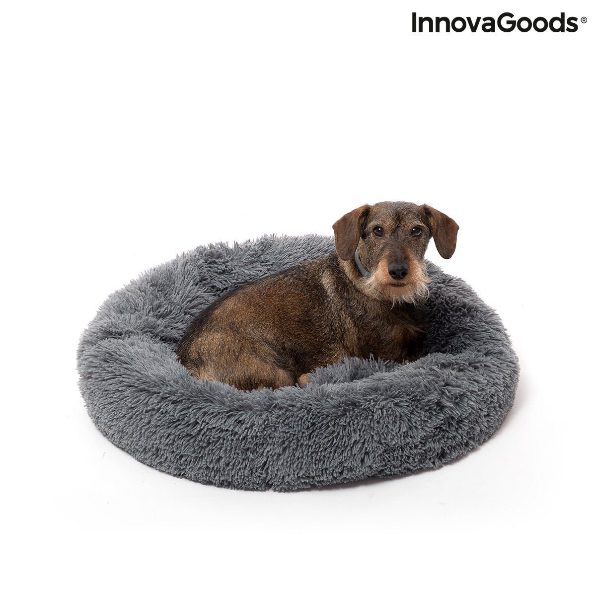 Cama antiestrés para mascotas Bepess InnovaGoods Ø 60 cm