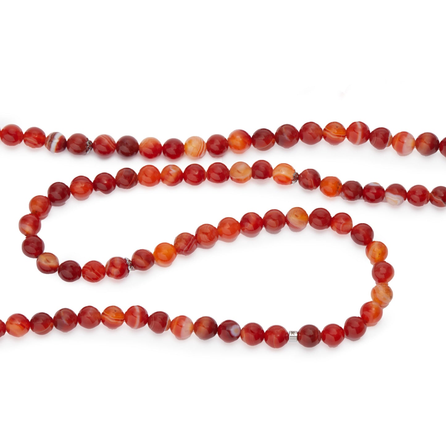 Bracelet Mala "Sensualité" de 108 perles en Cornaline