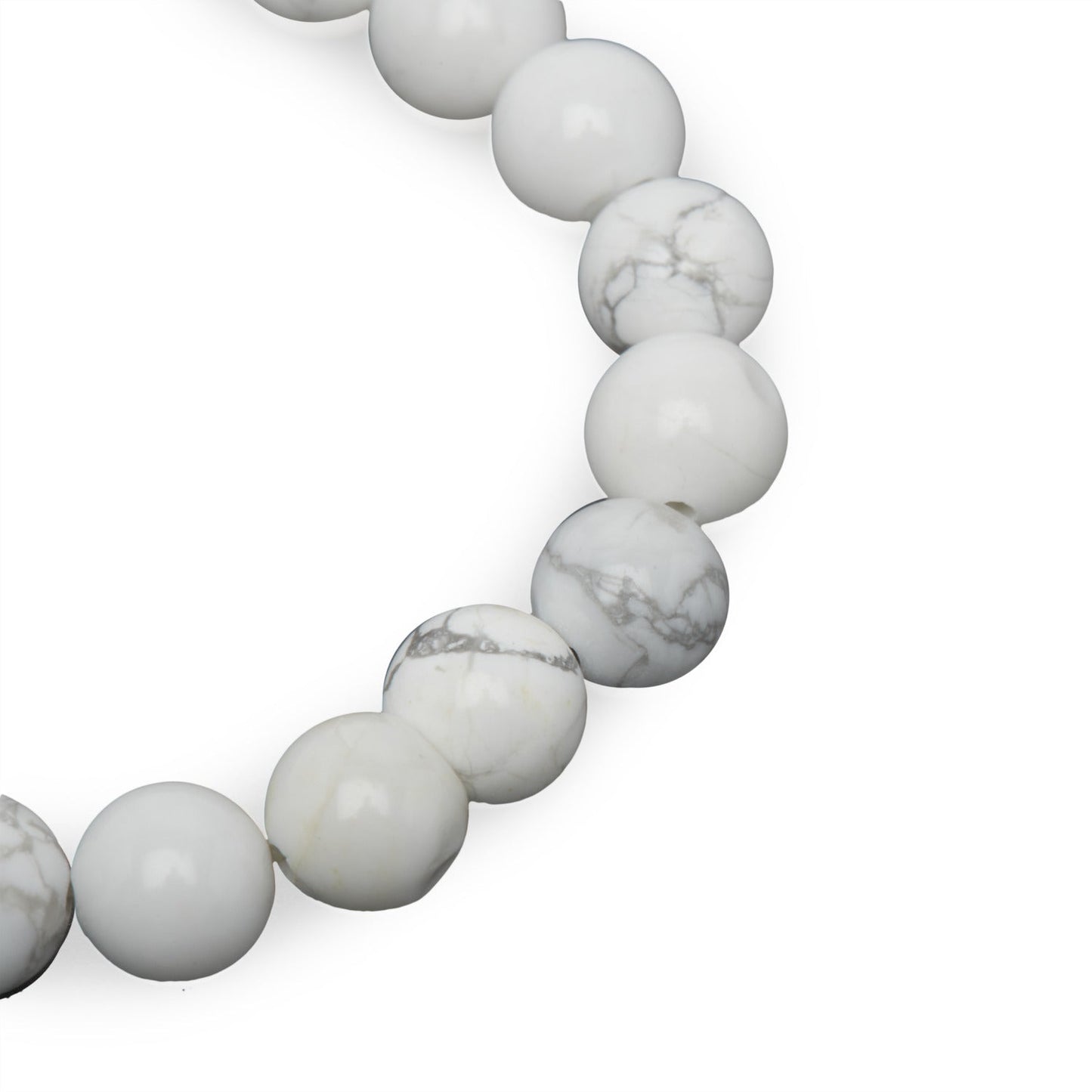 Bracelet en Howlite Blanche "Energie"