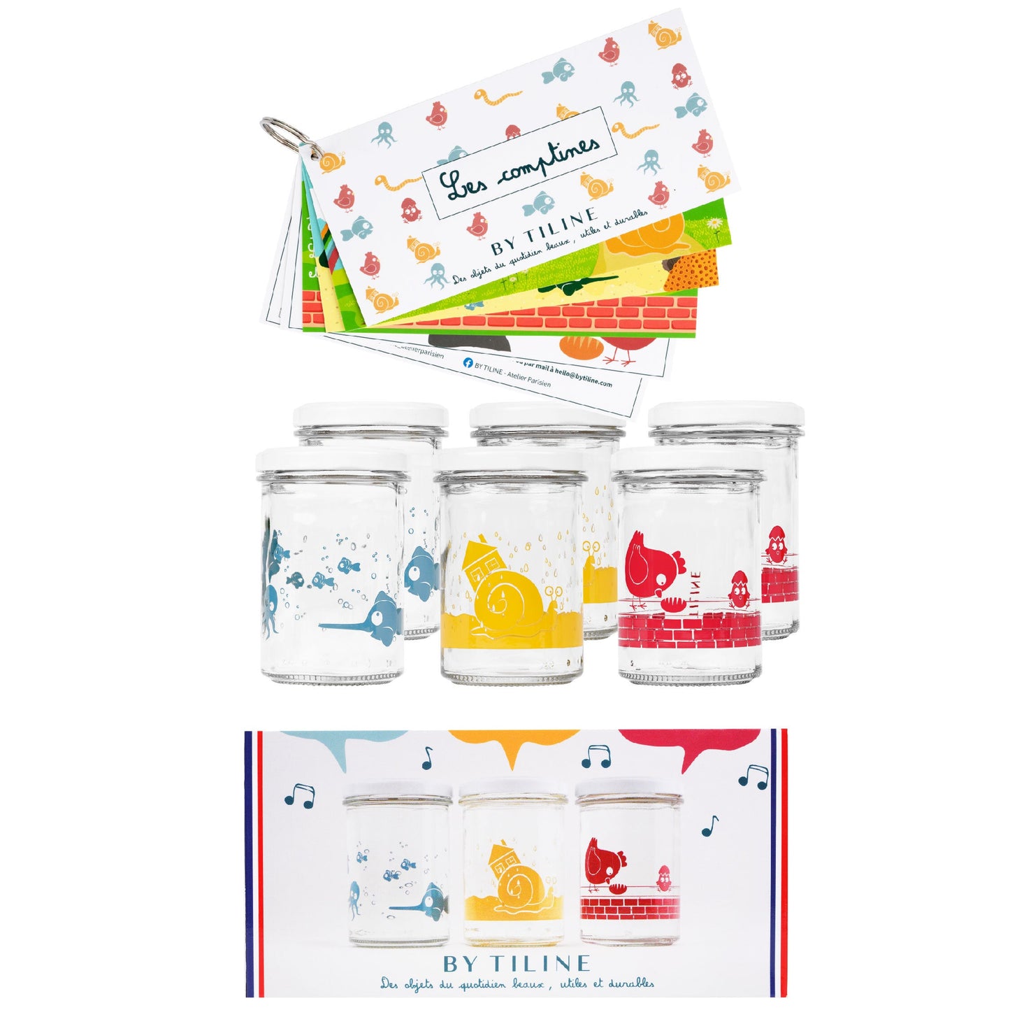 Coffret de Jolis Pots en vaso - 228 mL