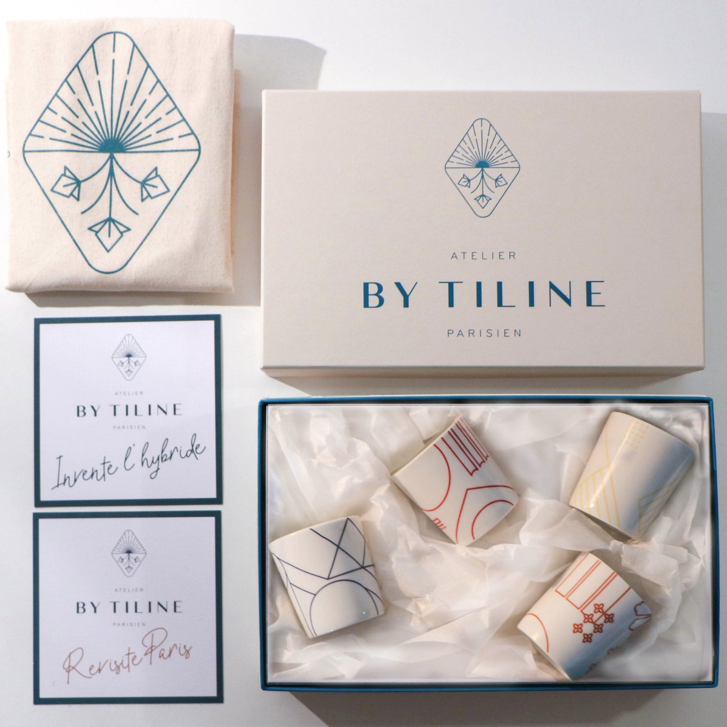 Coffret Petites Bougies Parfumée - Colección París