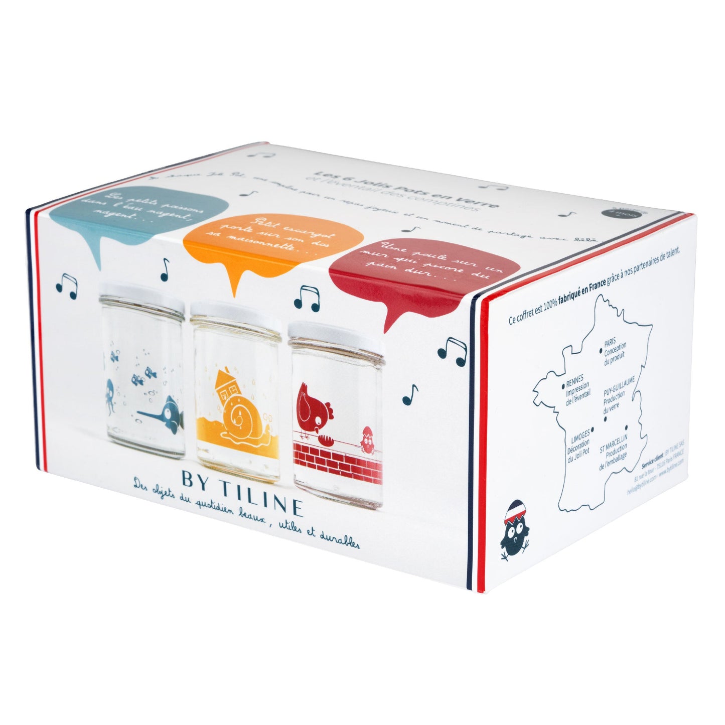 Coffret de Jolis Pots en vaso - 228 mL