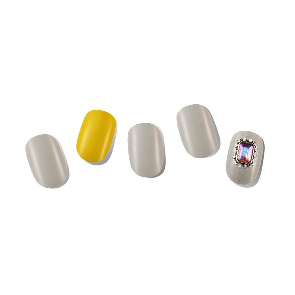 Tiras de gel coreanas para uñas, calcomanías para uñas, kits todo en uno
