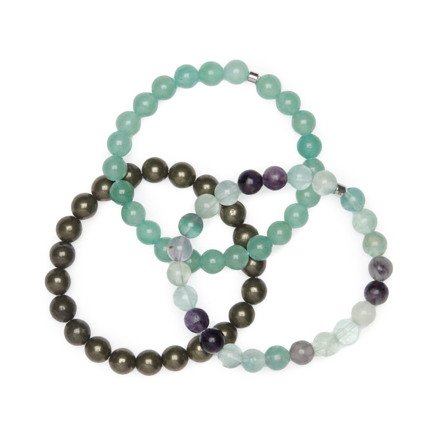 Triple Bracelets Énergie "Abondance"