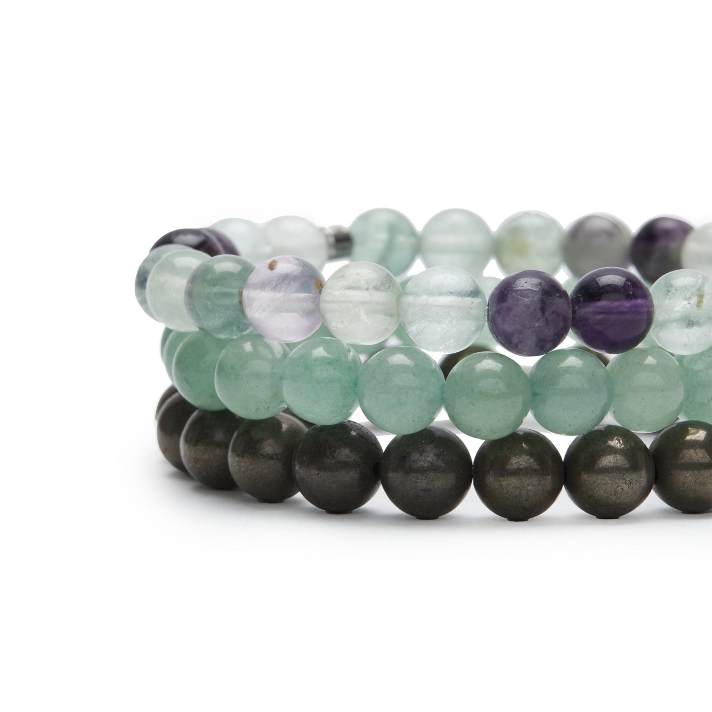 Triple Bracelets Énergie "Abondance"