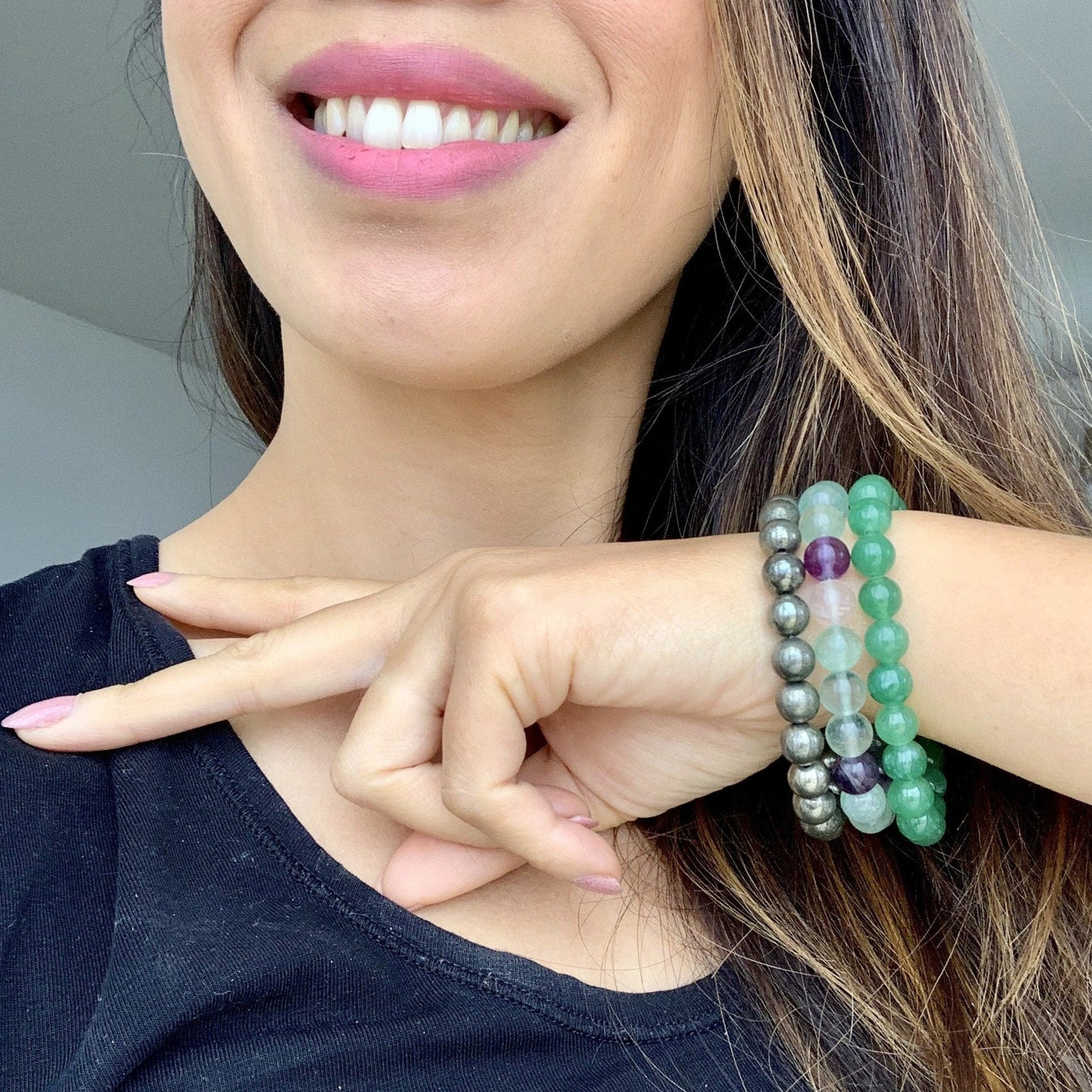 Triple Bracelets Énergie "Abondance"