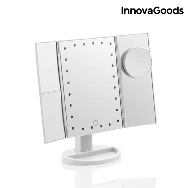Magnifying Mirror with LED 4-in-1 Ledflect InnovaGoods