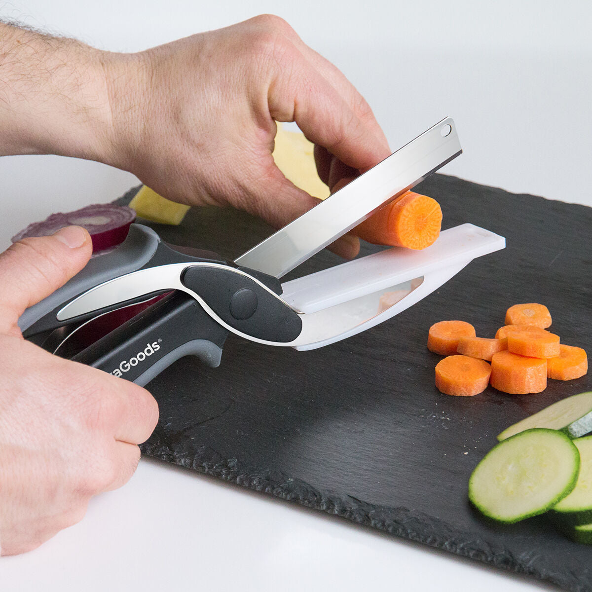 Cuchillo-Tijeras de Cocina Scible InnovaGoods
