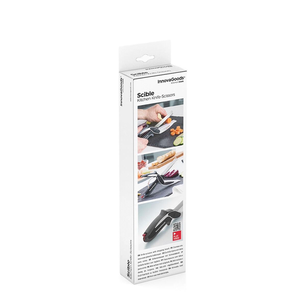 Cuchillo-Tijeras de Cocina Scible InnovaGoods