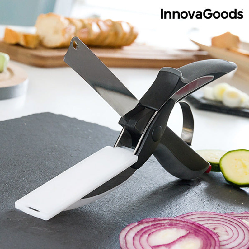 Cuchillo-Tijeras de Cocina Scible InnovaGoods