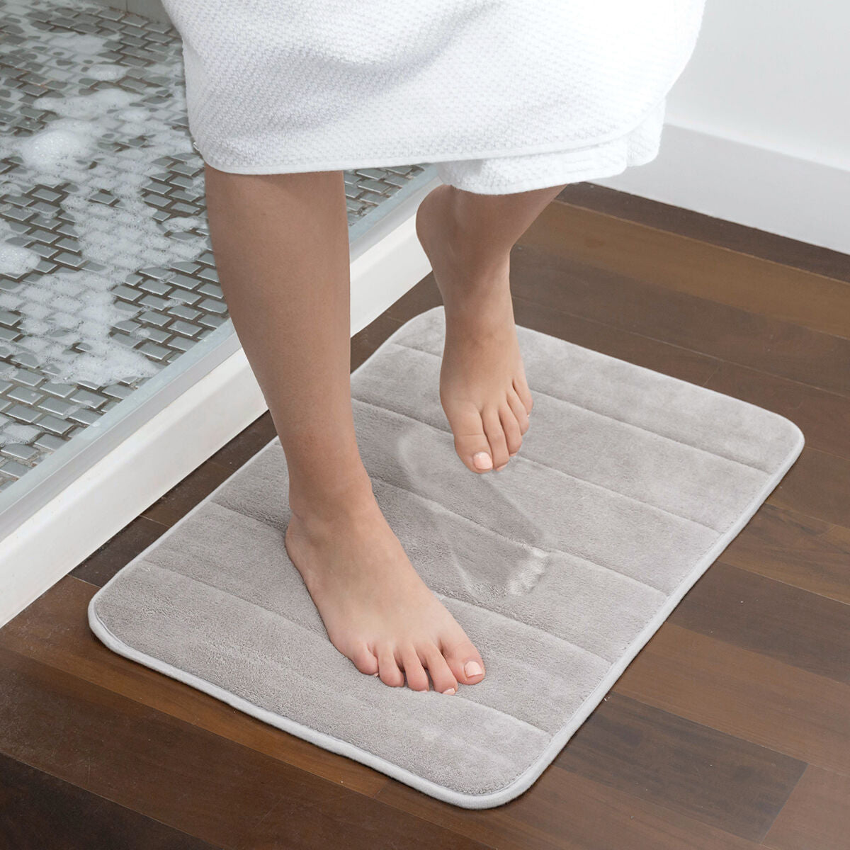 Alfombra de baño de espuma viscoelástica Puffeet InnovaGoods