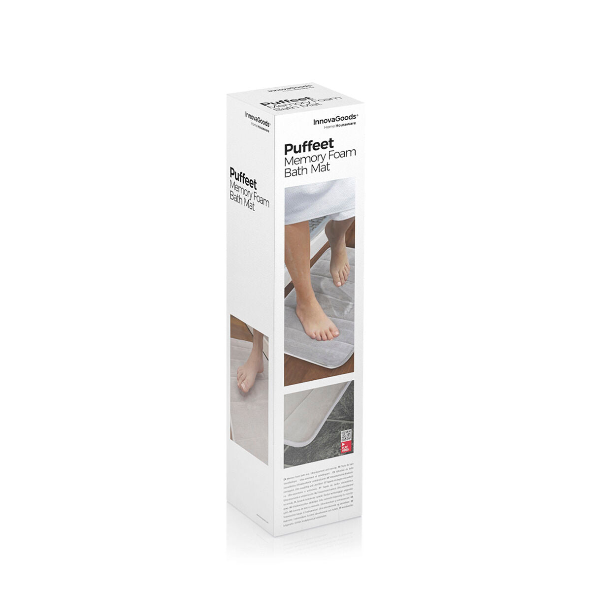 Alfombra de baño de espuma viscoelástica Puffeet InnovaGoods