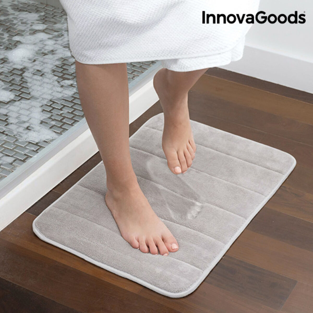 Alfombra de baño de espuma viscoelástica Puffeet InnovaGoods