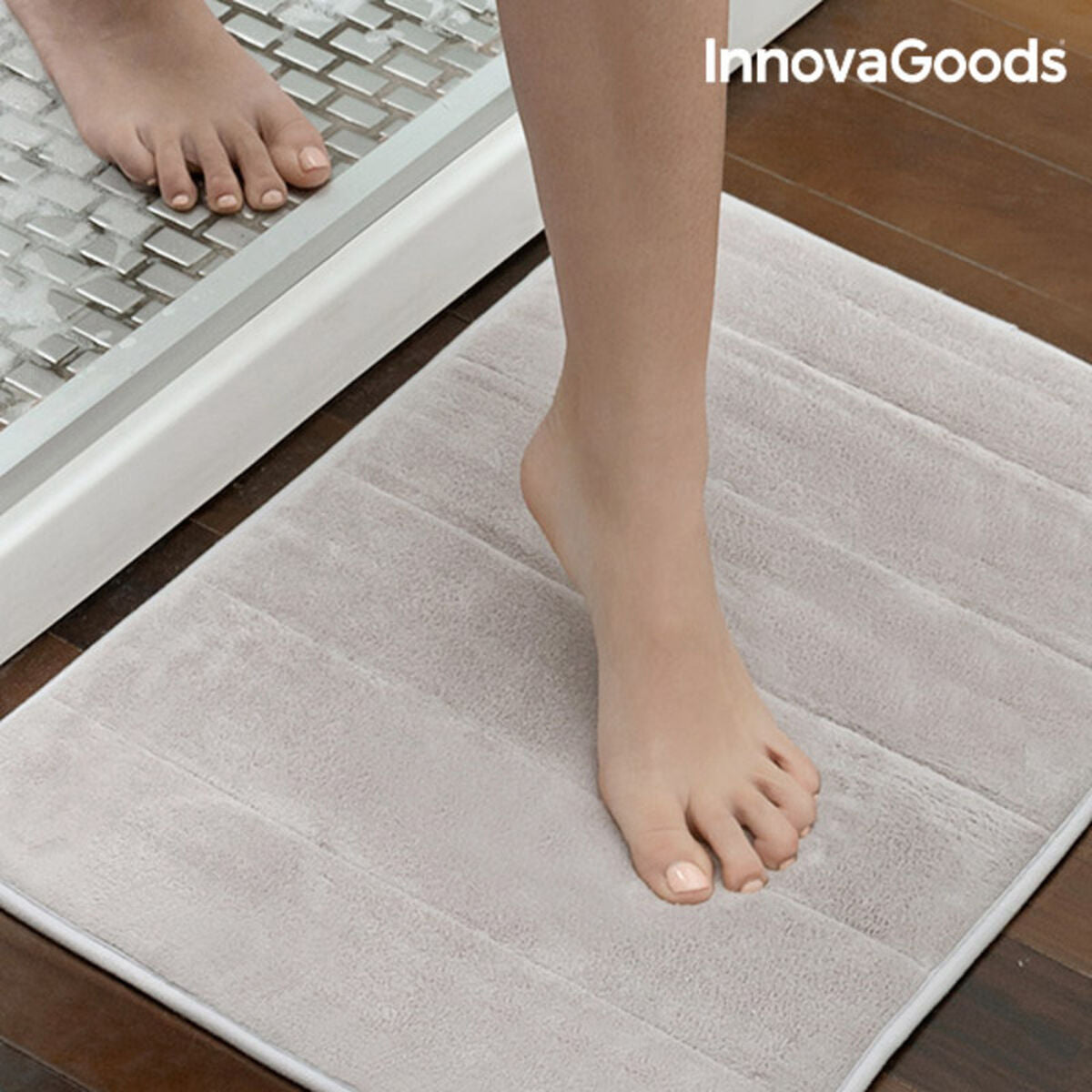 Alfombra de baño de espuma viscoelástica Puffeet InnovaGoods