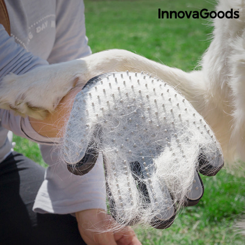 Cepillo y guante de masaje para mascotas Relpet InnovaGoods