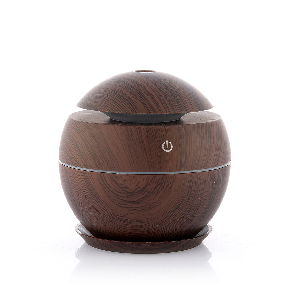 Mini humidificador difusor de aromas nogal oscuro InnovaGoods