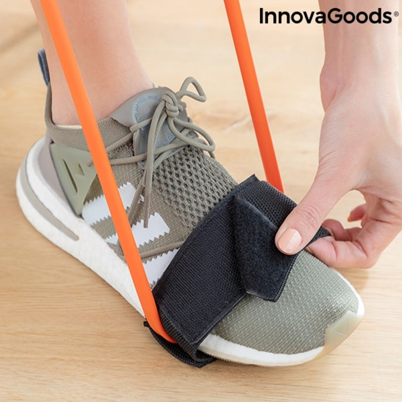 Ceinture avec bandes de résistance pour fessiers et guide d'exercices Boottrainer