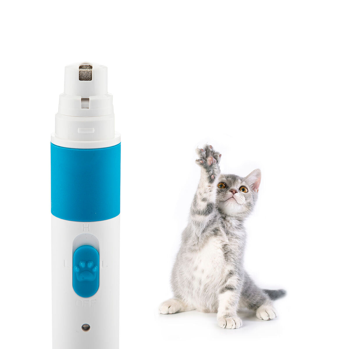 Lima de uñas recargable para mascotas Pawy InnovaGoods
