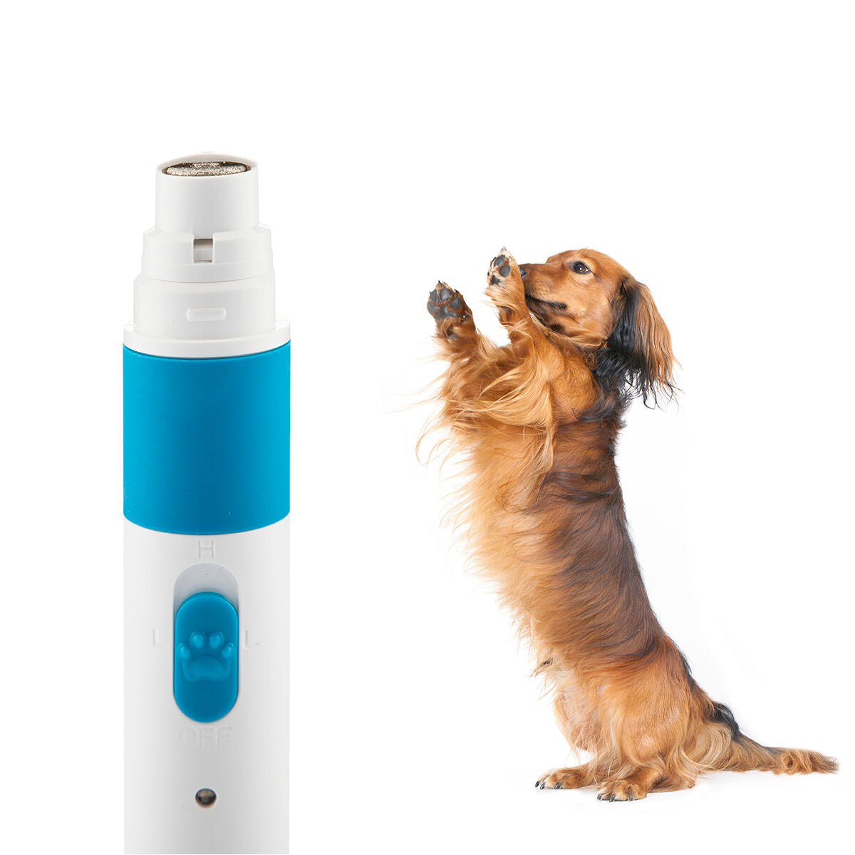 Lima de uñas recargable para mascotas Pawy InnovaGoods