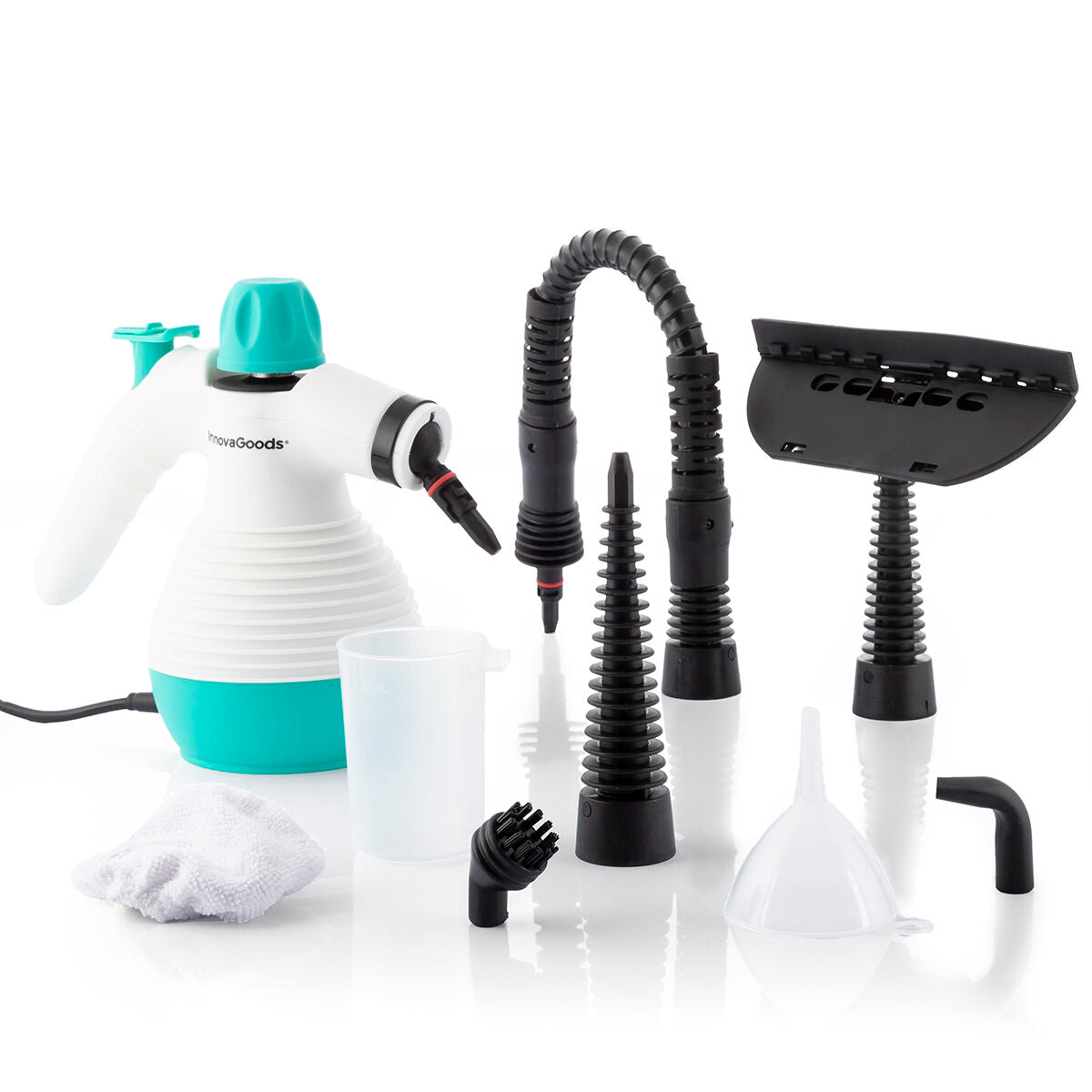 Multi-purpose, 9-in-1 Hand-held Steamer with Accessories Steany