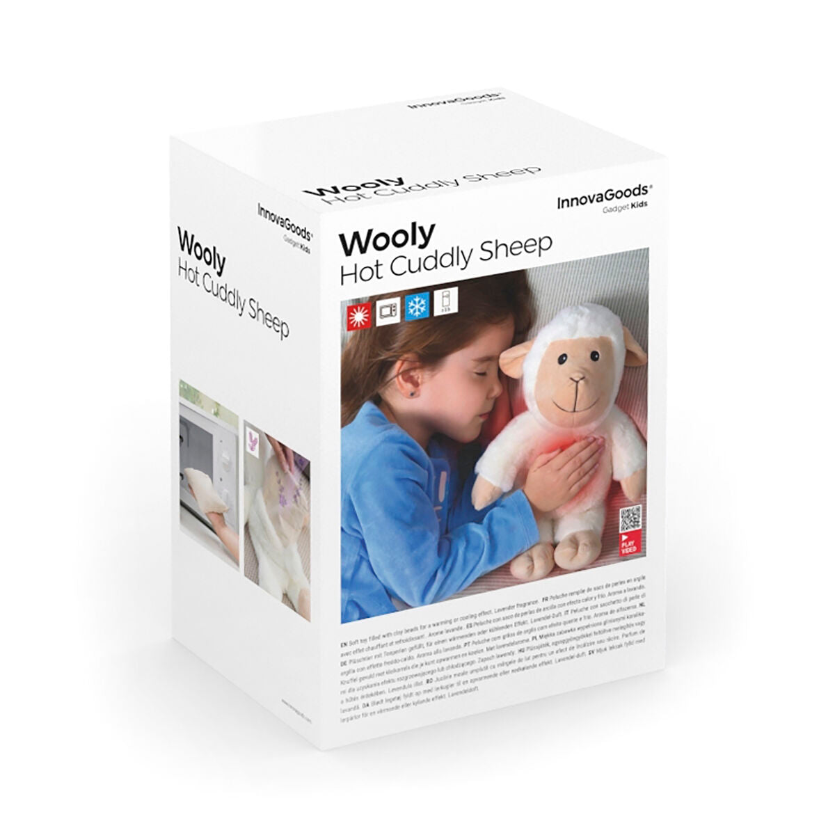 Peluche de oveja con efecto calor y frío Wooly InnovaGoods