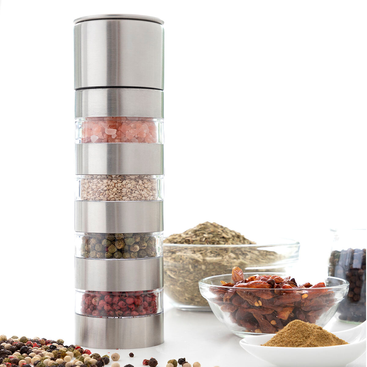 Moulin à épices 4 en 1 Millmix InnovaGoods