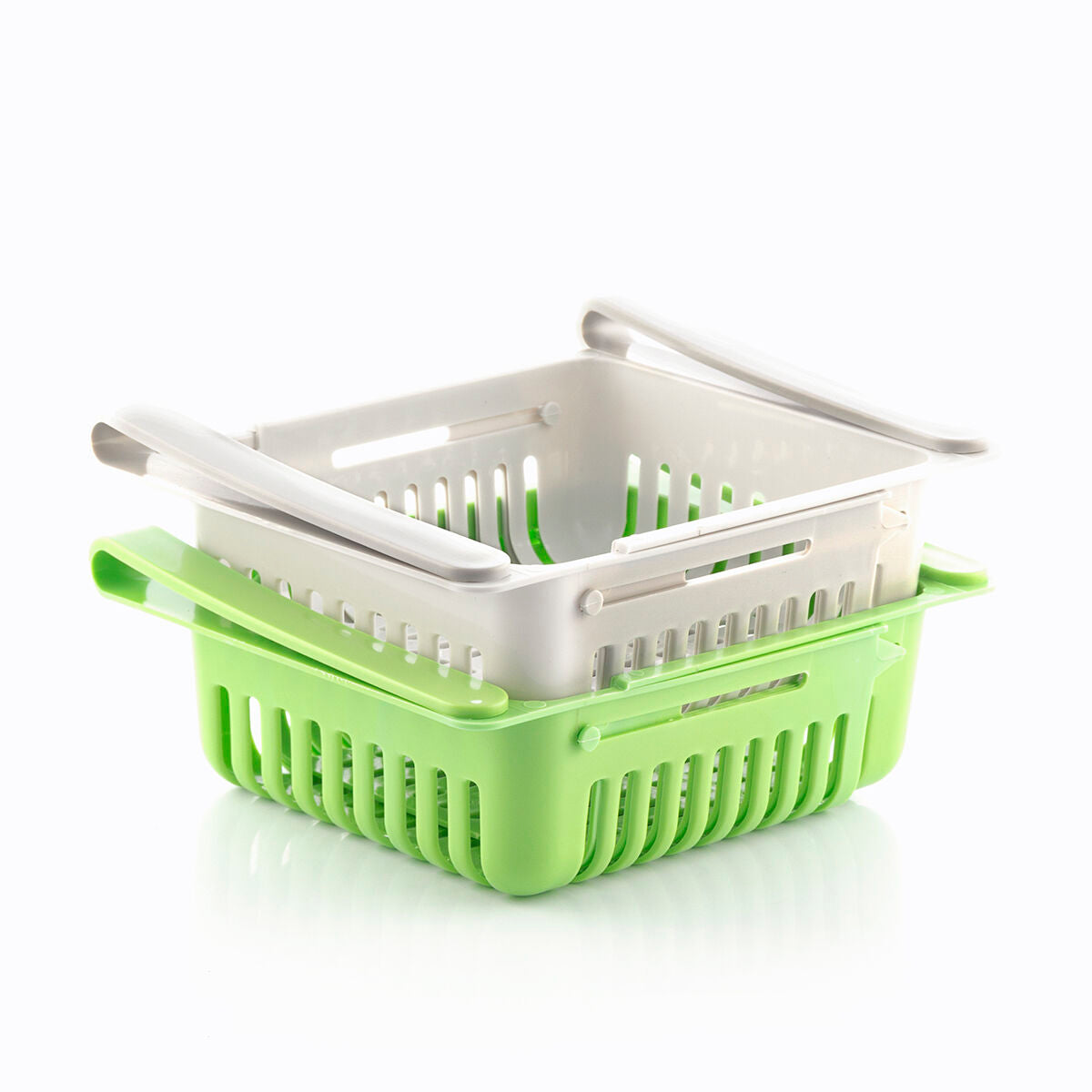 Organiseur de réfrigérateur réglable Friwer InnovaGoods 2 unités