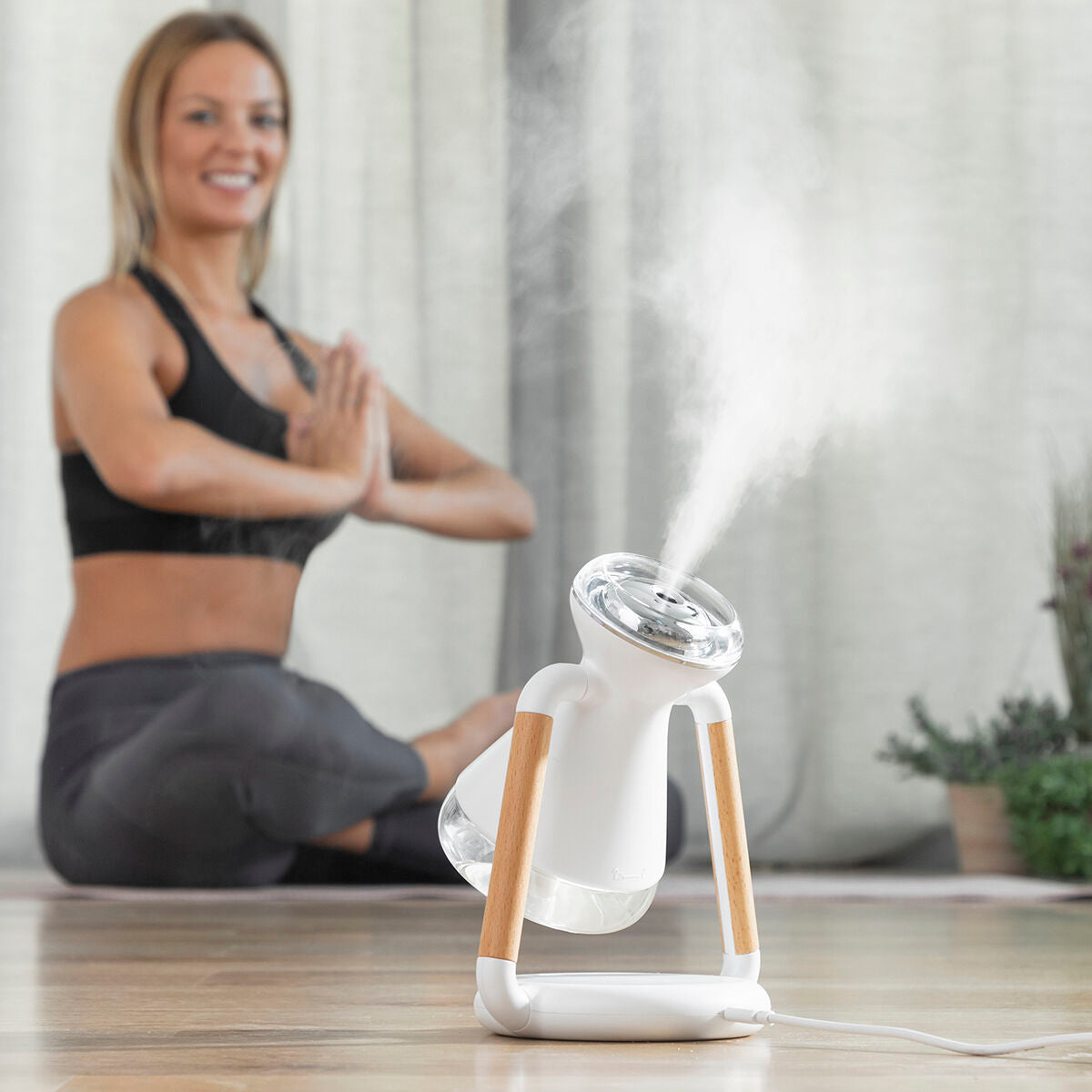 Chargeur sans fil 3 en 1, diffuseur d'arômes et humidificateur Misvolt