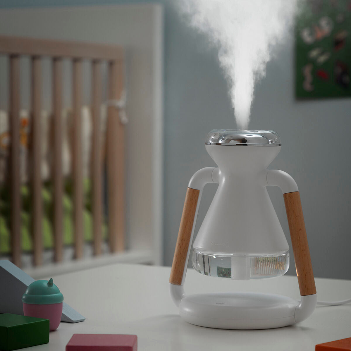 Chargeur sans fil 3 en 1, diffuseur d'arômes et humidificateur Misvolt