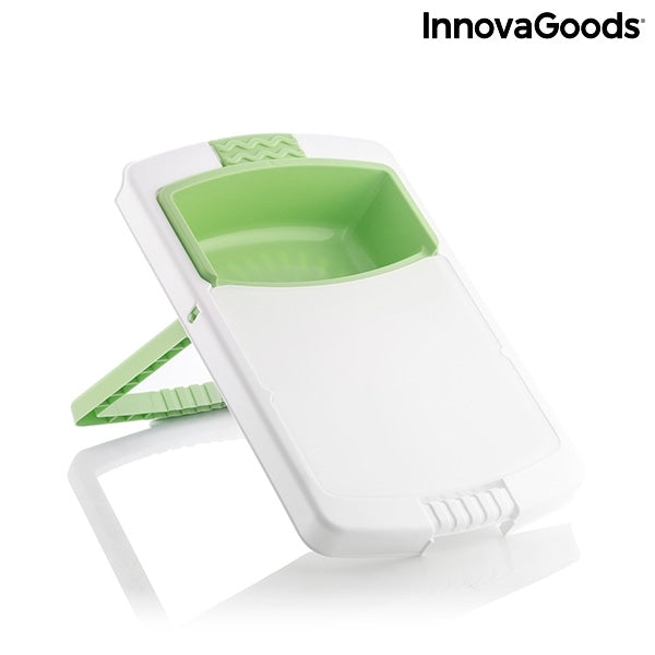 Extendable 3-in-1 Cutting Board with Tray, Container and Drainer