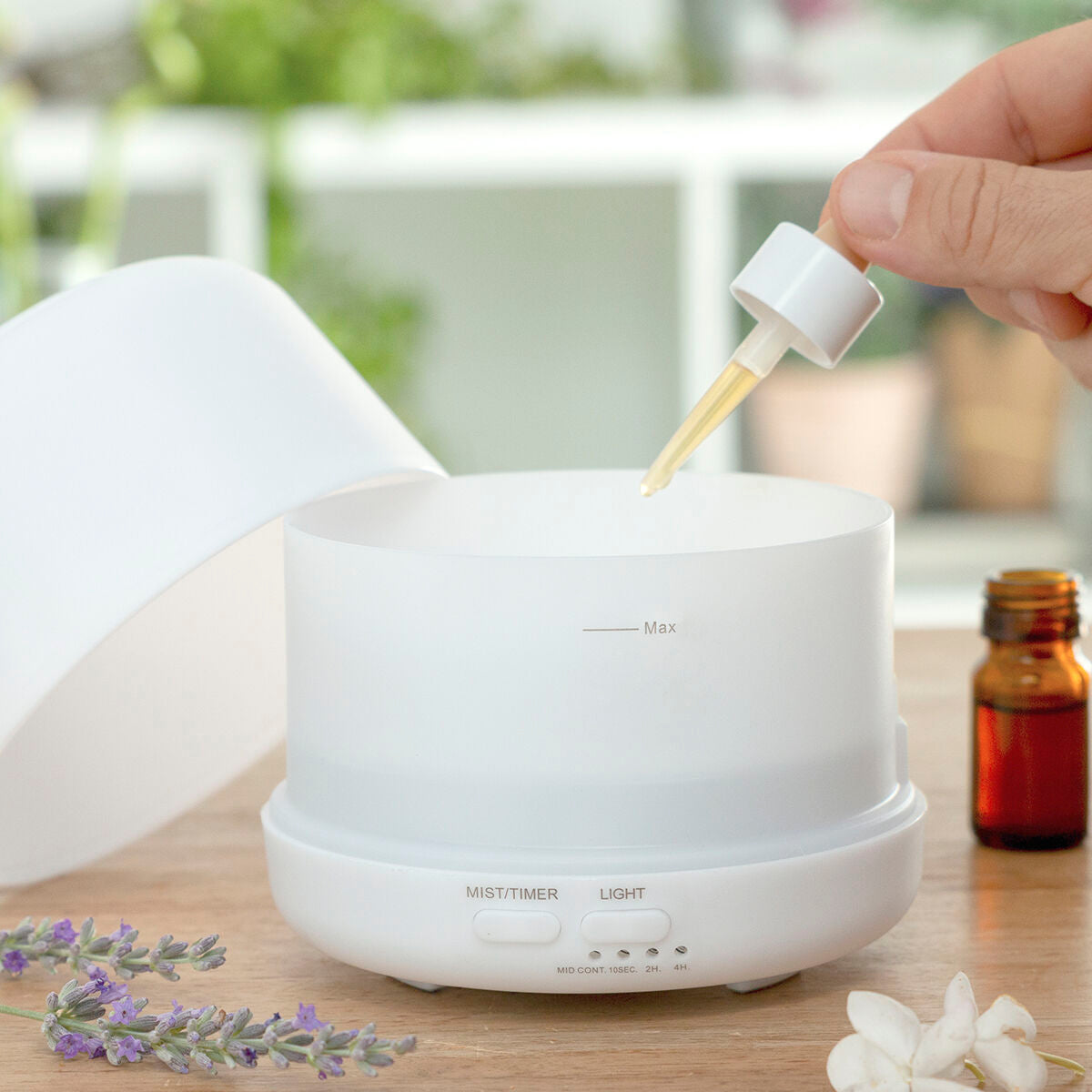 Humidificateur diffuseur d'arômes avec LED multicolore Stelloured InnovaGoods