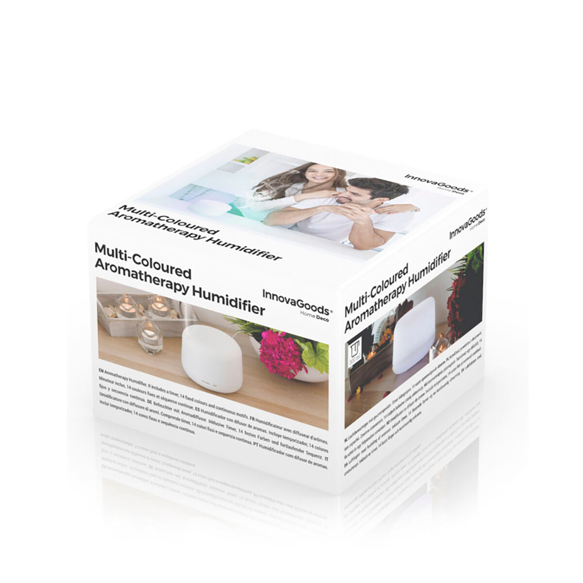 Humidificateur diffuseur d'arômes avec LED multicolore Stelloured InnovaGoods