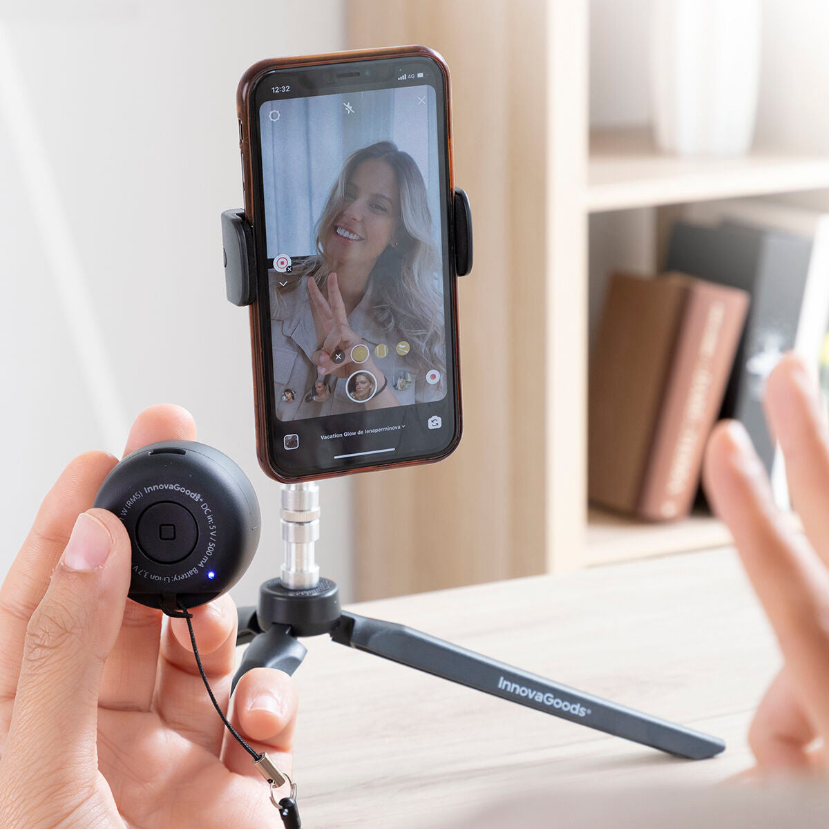 Minialtavoz inalámbrico portátil recargable Miund InnovaGoods