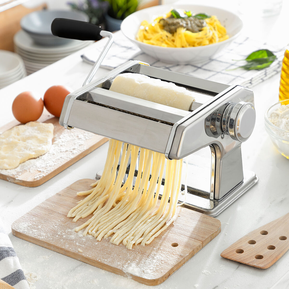 Máquina para hacer pasta fresca con recetas Frashta InnovaGoods