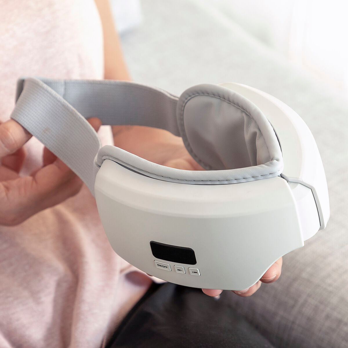 Masajeador de ojos 4 en 1 con compresión de aire Eyesky InnovaGoods