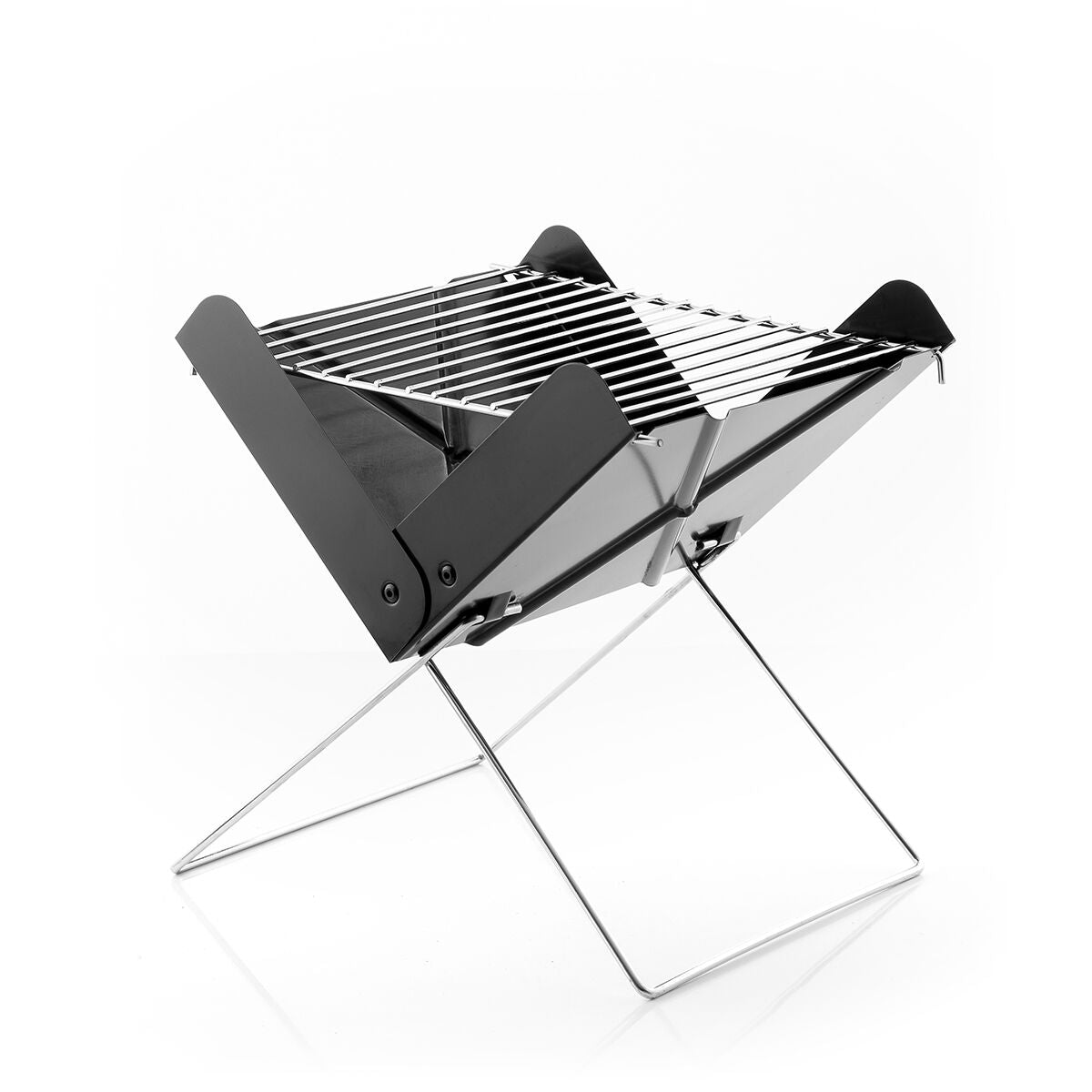 Mini barbacoa portátil plegable de carbón Foldecue InnovaGoods