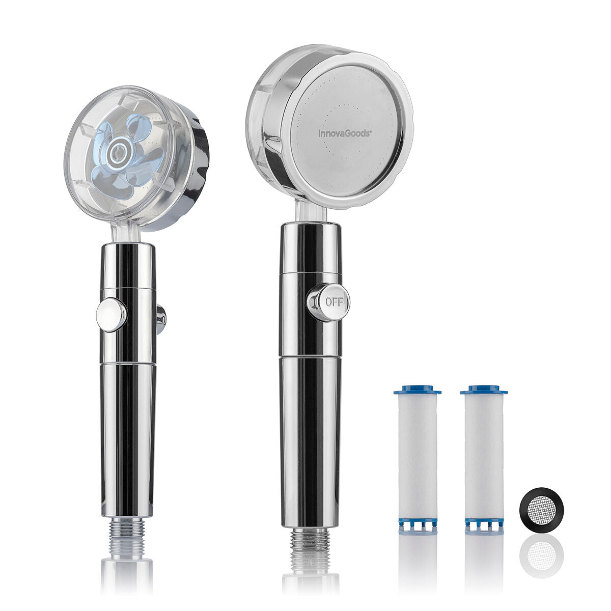 Eco-shower with Pressure Propeller and Purifying Filter Heliwer