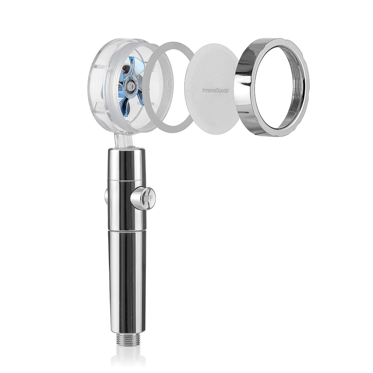 Eco-shower with Pressure Propeller and Purifying Filter Heliwer